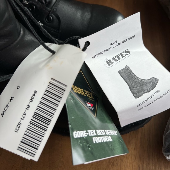 Bates Cold/Wet winter combat boots with Liner - Picture 4 of 7